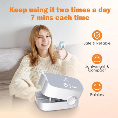 LED-Lasergerät zur Behandlung von Nagelpilz zur Reinigung von Onychomykose, USB-Aufladung, 905 nm, Infrarotlicht, 470 nm, blaues Licht, Nagelstudio